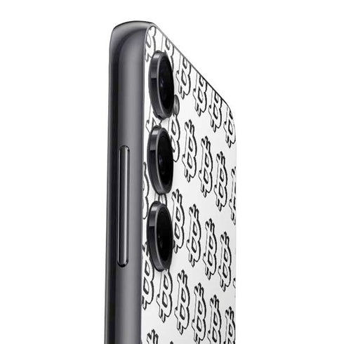 Bitcoin Pattern Galaxy A14 5G Skin